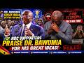 Jubilation As Dr Bawumia Wins Many  NDC supporters, As Ghanaians Lose Hope In Mahama 24hr Economy
