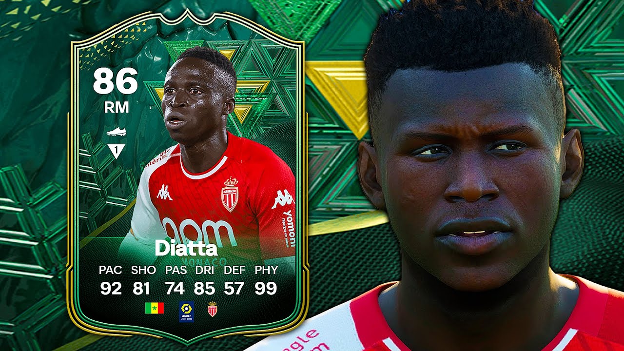 86 Winter Wildcards Diatta Player Review - EA FC 24
