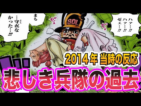 【ワンピース当時の反応】泣ける親子の話  名も無き兵隊さんとレベッカの過去を見た"当時の読者＆視聴者”の反応