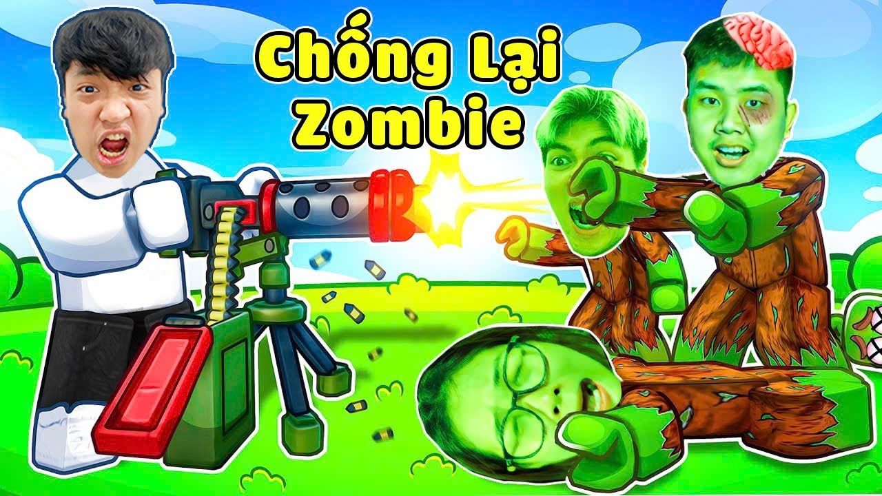 Bun Xây Dựng Phòng Tuyến Để Chiến Đấu Với Boss Zombie , Bun Có Ngăn Ngừa Được Dịch Bệnh Zombie ??