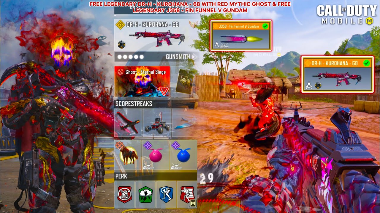 Mythic Red Codm Red Mythic Ghost is back to dominate with Buffed FREE Legendary DRH ...