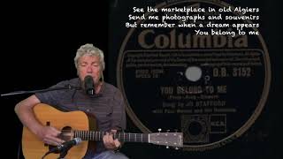 You Belong to me - Peewee King, Chilton Price, Redd Stewart Cover by Paul van Huet chords and Lyrics
