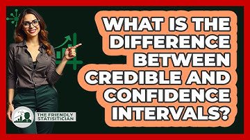 What Is The Difference Between Credible And Confidence Intervals?