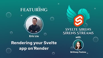 Sirens Streams: Rendering your Svelte app on Render