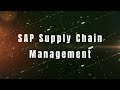 SAP Supply Chain Management - @McKinsol_Consulting