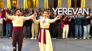 Yerevan Dance Day 🇦🇲 | Incredible Street Festival &amp; Crowd Energy (4K HDR)
