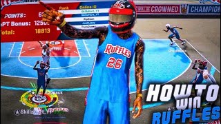 *BEST* METHOD TO WIN THE RUFFLES EVENT IN NBA 2K20!! HOW TO WIN UNLIMITED BOOST + BEST LINEUP!!