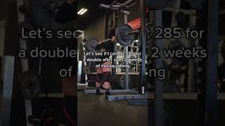 Back To Gym After 2 Weeks Off