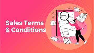 Sales Terms & Conditions Odoo, Quotation Terms & Conditions Odoo