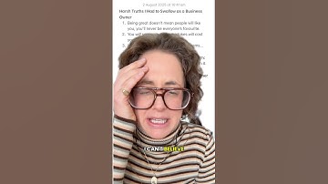 3 brutal truths every business owner learns the hard way. #entrepreneur #business #founder #startup