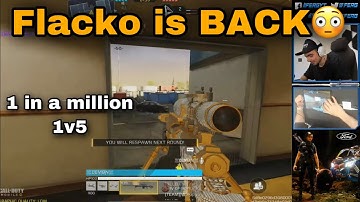Flacko is back? He Suprised iFerg with this 1v5