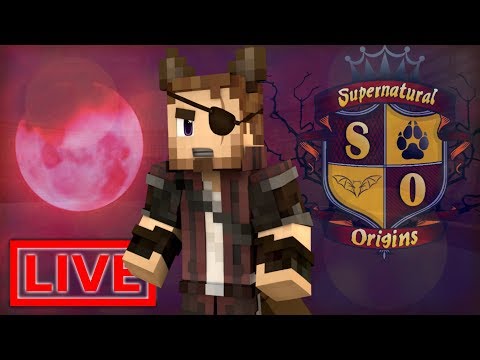 minecraft vampire hunter WE NEED A BETA WOLF! Minecraft Supernatural Origins Server LIVE (Minecraft Roleplay Survival)