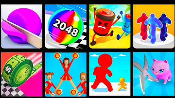 Asmr slicing,Ball Run,Battery Run,Blob Runner,Brick Builder,Cheerleader girl,Giant Rush,Slice it all