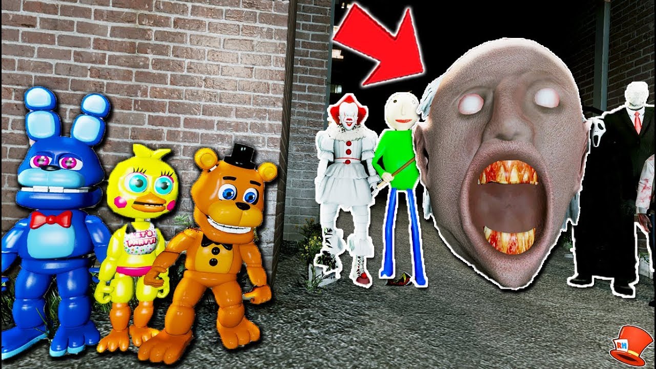 Can FNAF World Animatronics Defeat the Giant Granny's Head House of Horrors? (GTA 5 Mods FNAF) family friendly resorts