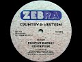 (ZZ1) Country &amp; Western - Positive Energy - [Zebra Records (4) – ZZZ 301-1] - 1993