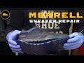 Asmr merrell sneaker repair