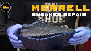ASMR Merrell Sneaker Repair