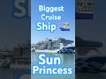 Biggest cruise ship sun princess/ in Italy 🇮🇹 #viral #newtrend #cruiseblogger #cruiseblog