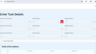 Real Time scheduling