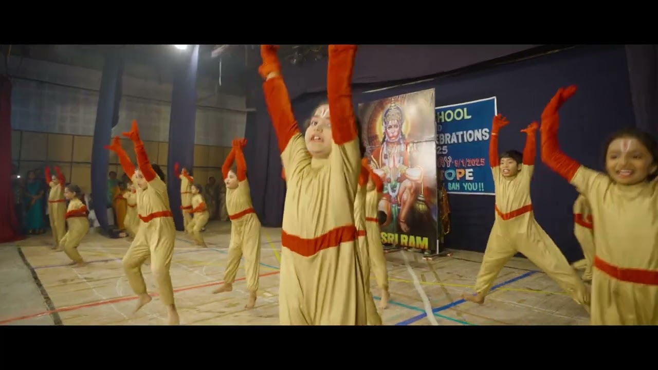 Apoorva School 25th Annual Day 2025 11.Jai Hanuman (III -V)