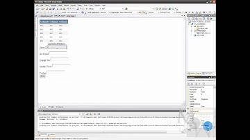 ASP.NET C# Da GridView Nesnesi ile Access Veritabanına Kayıtları Ekleme ve Gösterme