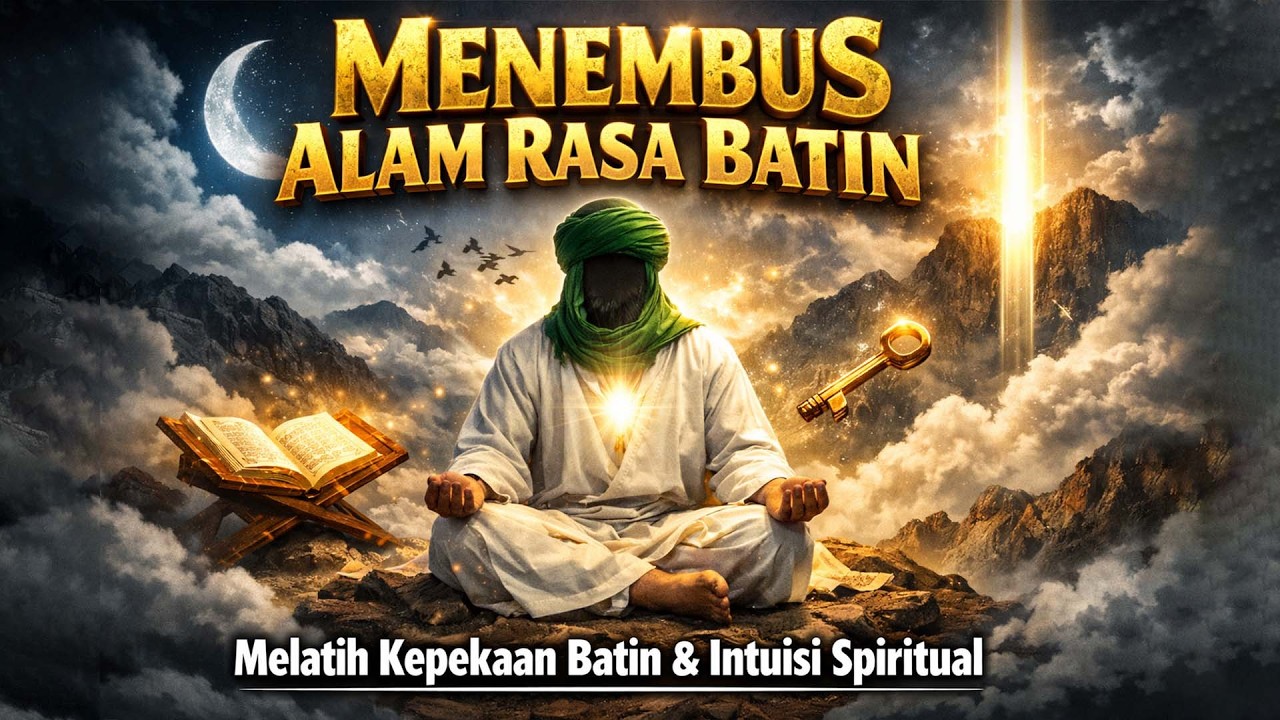 MENEMBUS ALAM RASA | Rahasia Melatih Kepekaan Batin & Makrifat Melampaui Logika