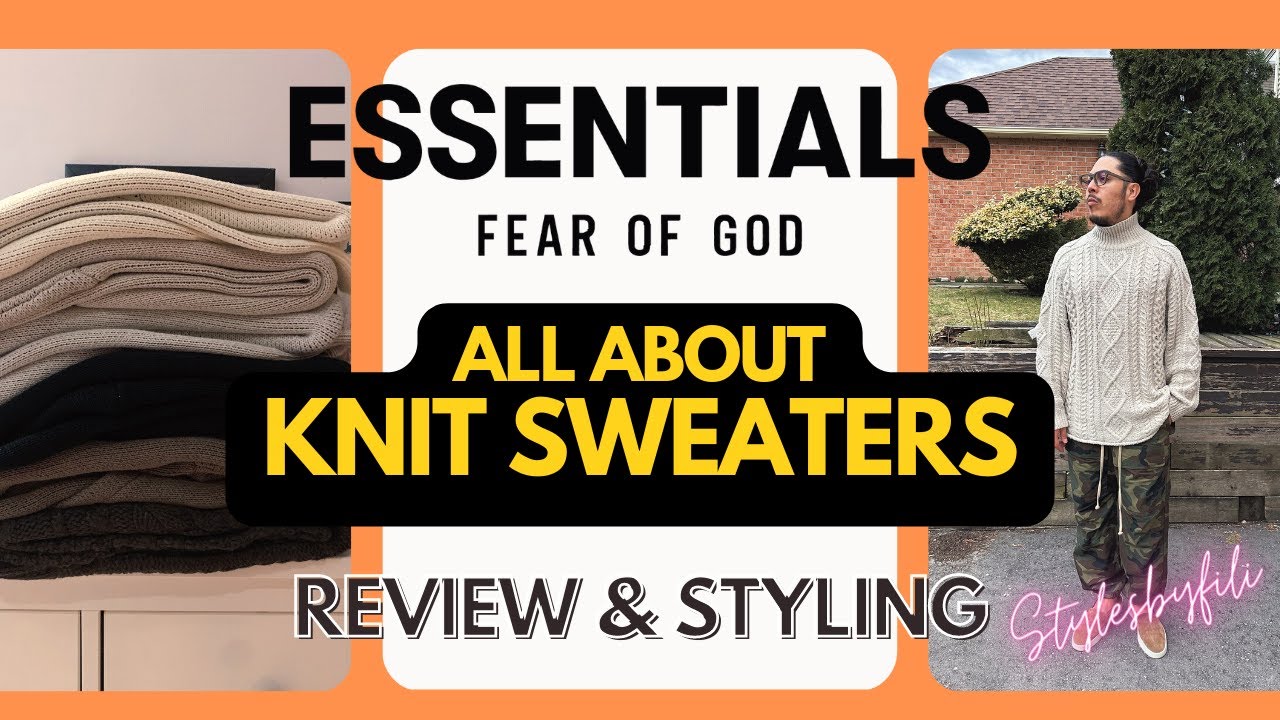 My Favorite ESSENTIALS Knit Sweaters - Sizing, Review PLUS Styling Fits