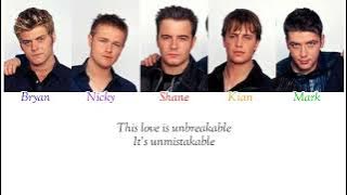 Westlife - Unbreakable (Color Coded lyrics)