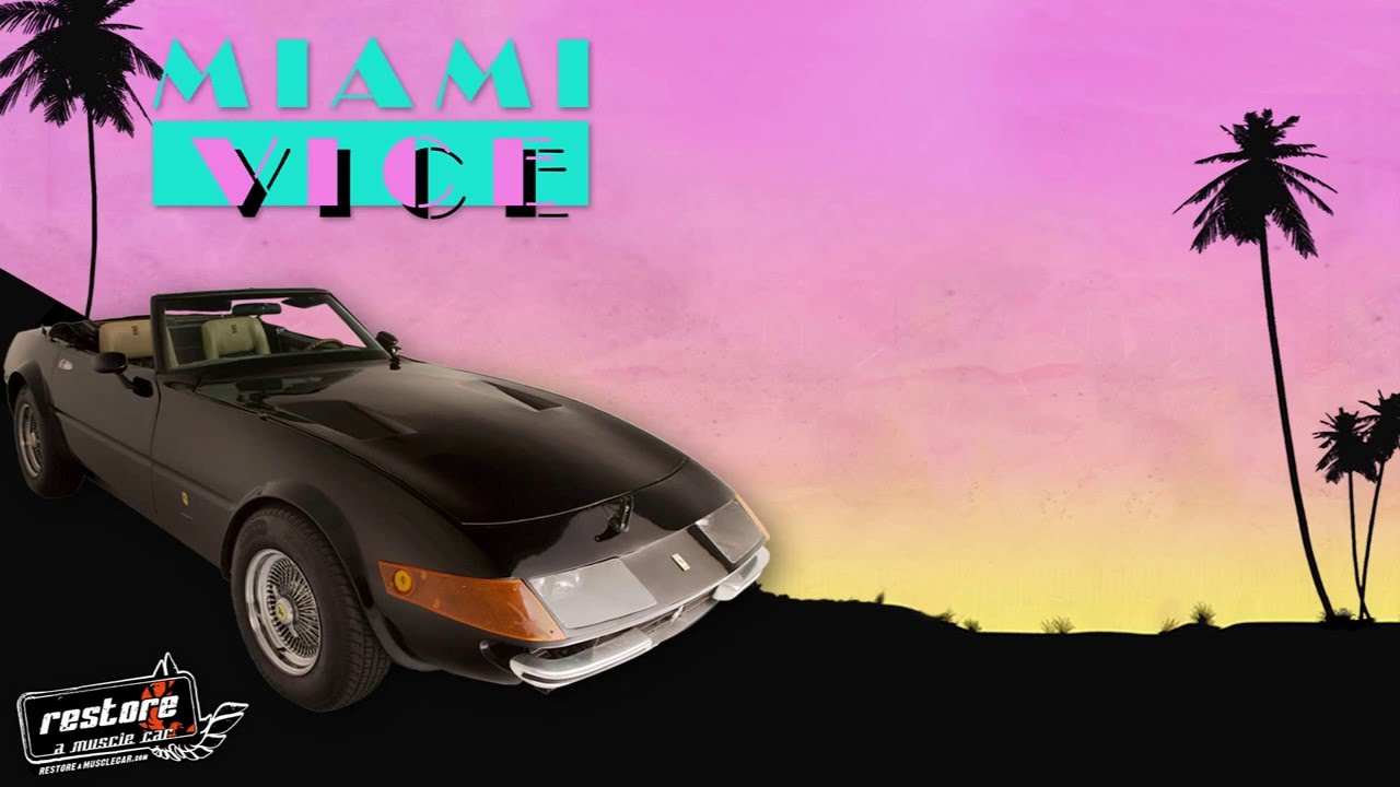 Miami Vice Ferrari Daytona Spyder Replica Drives Through Florida