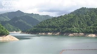 利根川水系ダム貯水量過去最低　19年ぶり取水制限（13/07/24）