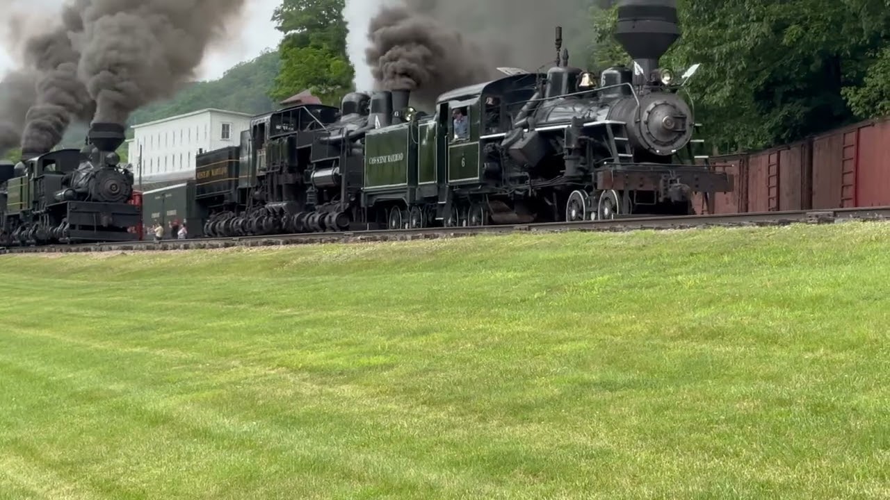 Cass Scenic Railway 2025 Parade of Steam