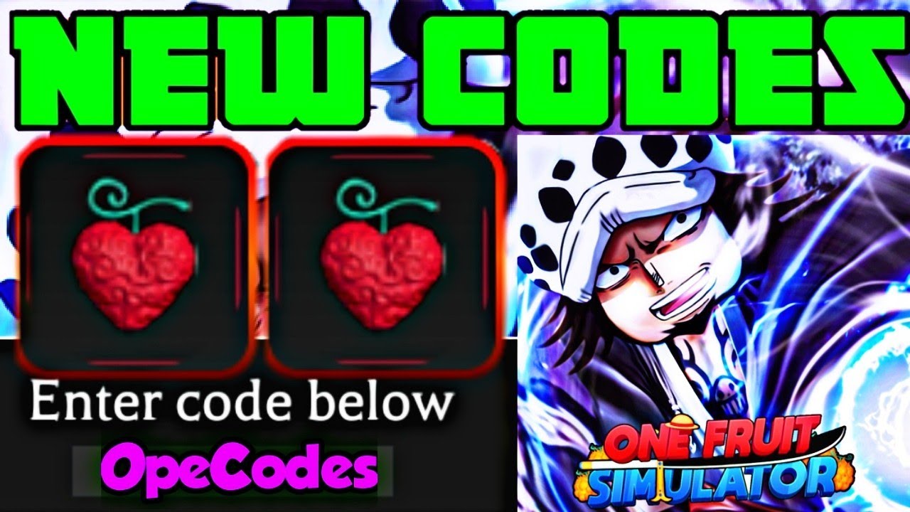 ALL* ROBLOX ONE FRUIT SIMULATOR *NEW CODES*, OPE CODES & SECRET CODES(Roblox)  Codes for one fruit 