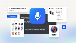 SwiftUI: How To Create a Live Drop-In Audio Chat Room App screenshot 2