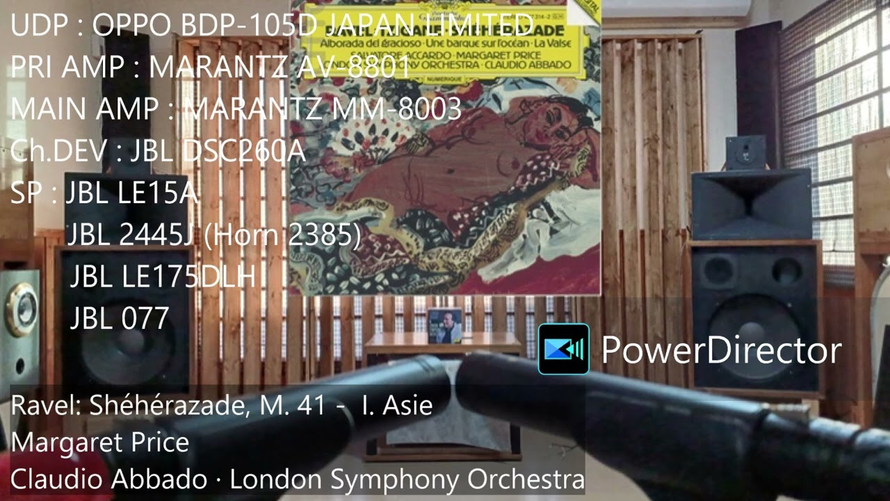 JBL LE15A+2445J+LE175+077) Ravel: Boléro Paavo Järvi · Cincinnati