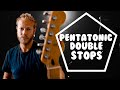 THE DOUBLE STOPS PENTATONIC SECRET - 6 GUITARS 6 LEVELS