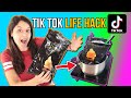 PROBANDO LIFE HACKS DE TIK TOK - TRUCO INCREÍBLE CON COMIDA