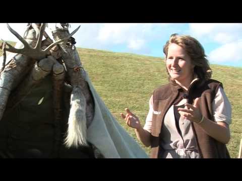 Videobillede: Tanja Loustrup Jensen fra Sagnlandet fortæller om jægerstenalderen, del 2/2
