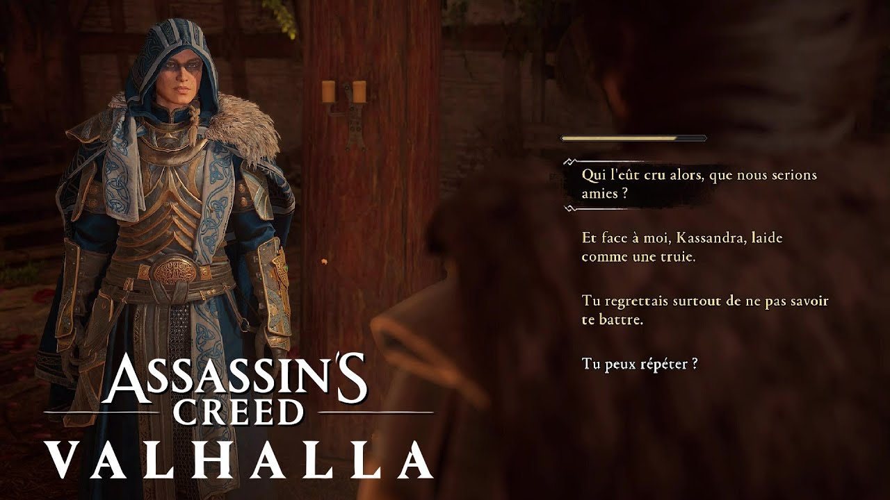 GAGNER LA JOUTE VERBALE EIVOR & KASSANDRA / BONNES RÉPONSES ASSASSIN'S CREED VALHALLA GAGNER LA JOUTE VERBALE EIVOR & KASSANDRA / BONNES RÉPONSES ASSASSIN'S CREED VALHALLA