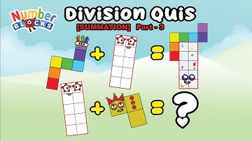 Numberblocks Learn Division [SUMMATION] PART-3 | NUMBERBLOCKS FANMADE | Math Division | ColorArt_id
