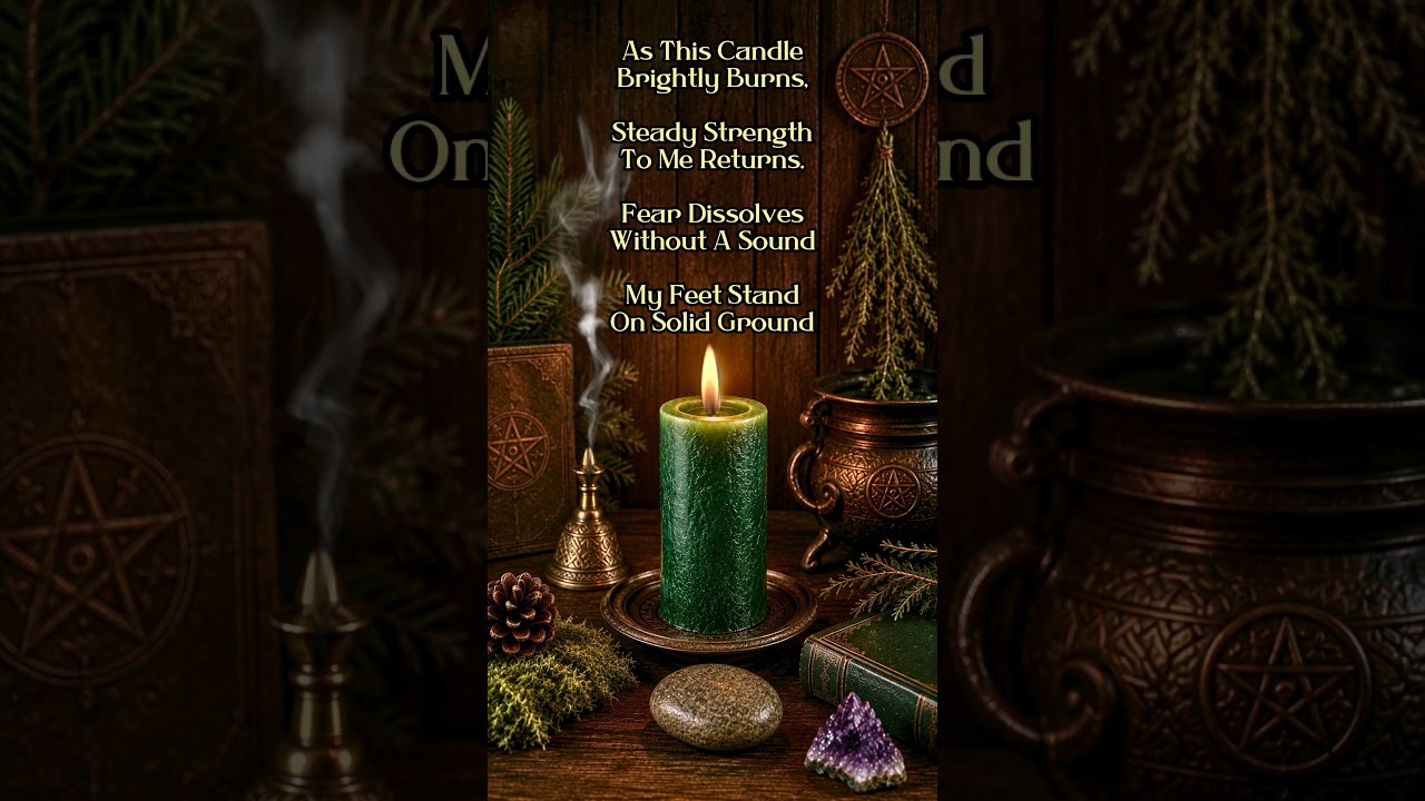 🕯️ Solid Ground Candle Spell | Find Stability This Week