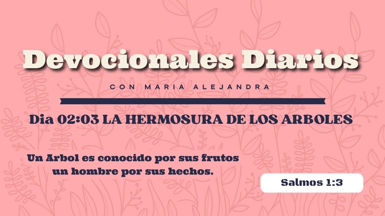 🌳 ¿Sientes que te marchitas? El secreto del árbol que no muere | Salmo 1:3