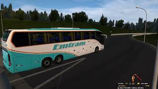 neobus . night trip under european continent,. ETS2 1.49