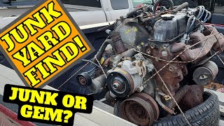 Awesome Surprise Inside Of This Dirty Junkyard 360 Magnum