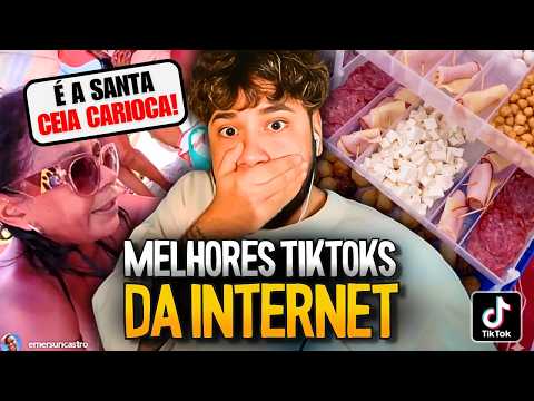 TUDO QUE MINHA FAMÍLIA LEVA PRA COMER NA PRAIA! | React Tiktoks Brino
