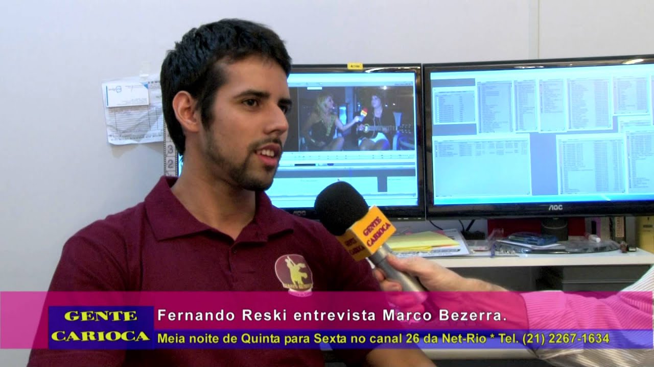 Fernando Reski entrevista Marco Bezerra super video cable