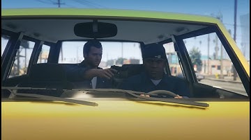 GTA 5 - What if you don’t follow Michael instructions (unique cutscene)