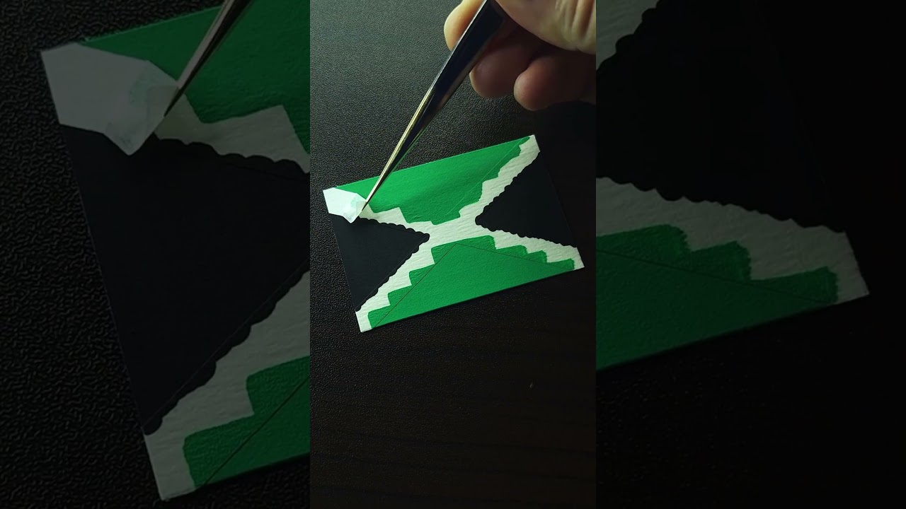 Drawing Jamaica flag🇯🇲
