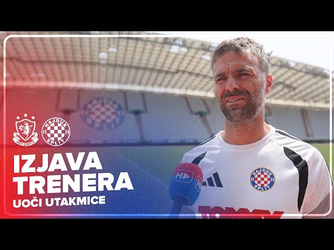Trener Gonzalo Garcia uoči utakmice Gorica - Hajduk🗣️🎙️🔴🔵