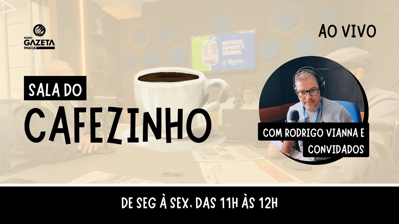 📻 Acompanhe mais uma edição do programa Sala do Cafezinho, da Rádio Gazeta 107,9 FM. 26/02/2026