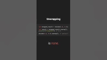 Options - Rust Programming #shorts
